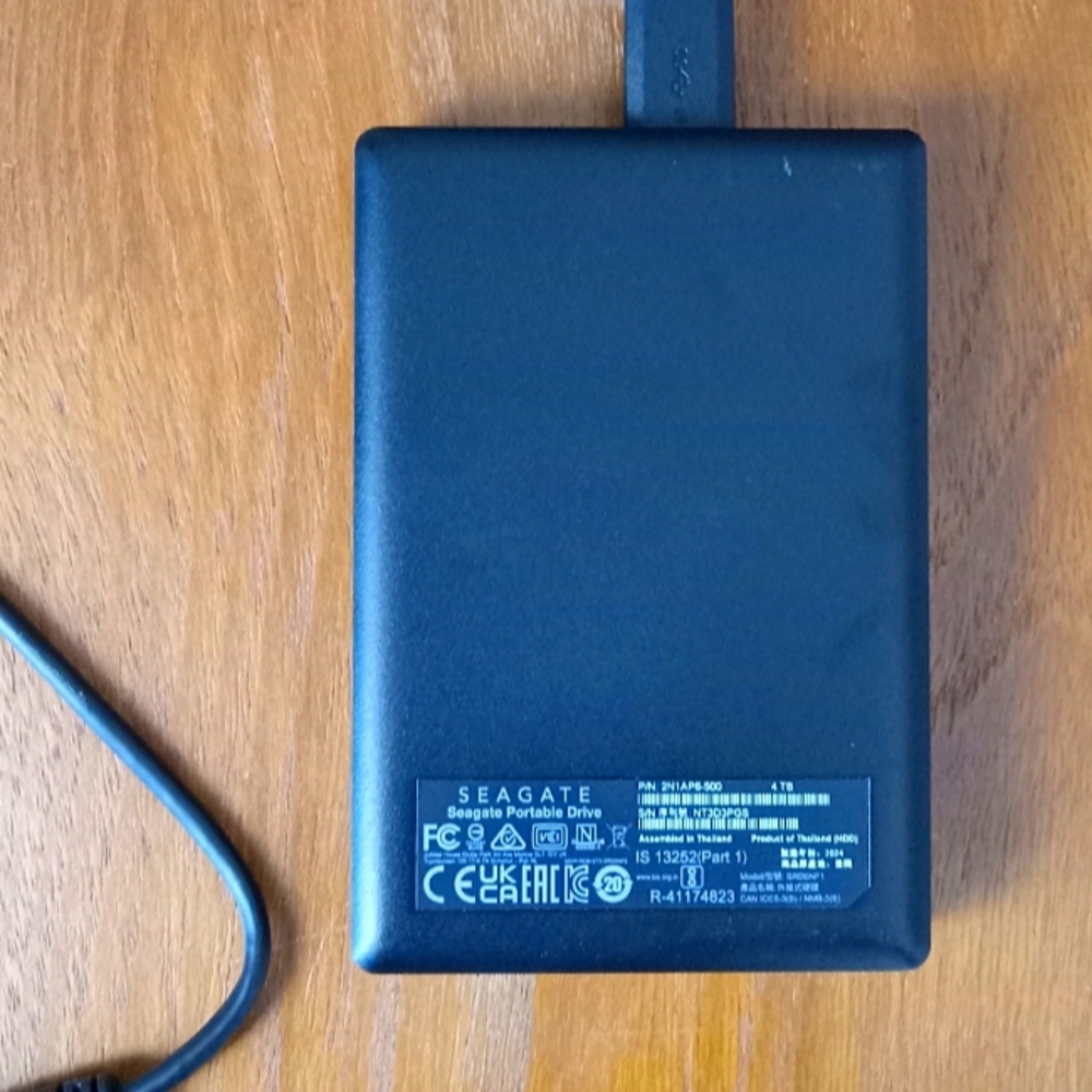 Seagate Black Portable Drive